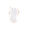 IWOWHERO 2pcs Finger Toothbrush Set Transparent Oral Massager for Boy Girl Teeth Cleaning Soft Design Gentle Gum Massage for Boy Girl and Toddlers view 2