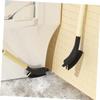 NineLife Basics 2pcs Crevice Cleaning Brush Long Handle Gap Cleaner for Bathroom Kitchen Home Use Ergonomic Design for Deep Cleaning Dust Stubborn Stains Tight Spaces view 4