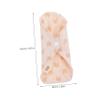 5pcs Menstrual Pads Reusable Sanitary Napkins Organic Cotton Washable Breathable Super Absorbent for Women Style view 2