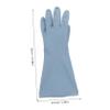 STOBAZA 3pairs Rubber Dishwashing Gloves for Women Reusable Kitchen Cleaning Gloves Blue for Dishwashing Food Prep and Household Chores view 2