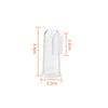 GOOHOCHY 2pcs Finger Toothbrush and Oral Massager Set for Gentle Teething Relief Transparent Boy Girl Teeth Cleaning Aid for Newborns and Toddlers view 2