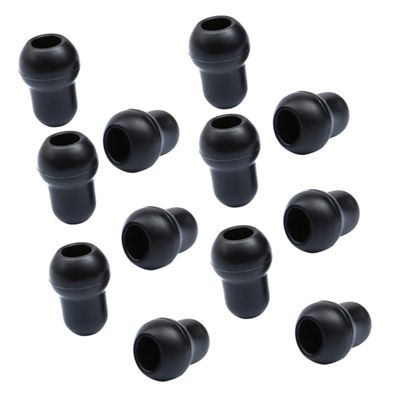 SOLUSTRE 12pcs Silicone Replacement Earplugs for Stethoscopes Comfortable Soft-Sealing Ear Tips Compatible with Ear Hangers for Students and Professionals