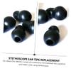 SOLUSTRE 12pcs Silicone Replacement Earplugs for Stethoscopes Comfortable Soft-Sealing Ear Tips Compatible with Ear Hangers for Students and Professionals view 3