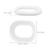 GARVALON Portable Pu Toilet Seat Cushion for Toddlers Soft Durable Travel Pad Easy to Apply for All Ages Safe Toilet Pad for Boy Girl Space-saving Potty Training Accessory view 2