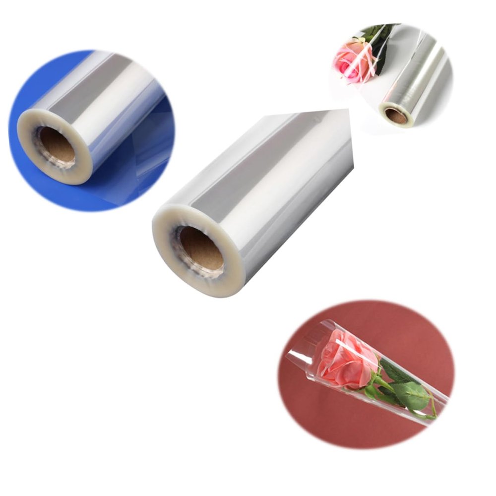 COLLBATH Cellophane Roll for Baskets Classic Wrapping Paper 1 Roll Flower Basket Wrapping