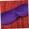 IWOWHERO 2pcs Contoured Sleep Mask Adjustable Lightweight Eye Cover for Travel Naps and Sleeping Breathable No Pressure Design Purple Black view 4