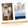 Alipis Vehicle Hanging Tissue Box Simple Napkin Holder Space-Saving Car Tissue Storage view 3