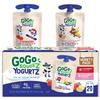 Go-Go Squeezz Yogurtz Strawberry and Strawberry Banana (20 Count) view 1