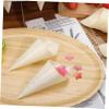 HAPINARY Rustic Cones 100 Pack Disposable Ice Holders for Parties Buffets Desserts view 4