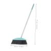 BCOATH Outdoor and Indoor Heavy Duty Broom Handle for Efficient Floor Cleaning for Household Use and Pet Hair Removal view 2