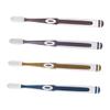 Ipetboom Adult Silicone Toothbrush Set 4 Pack with Flexible Bristles view 1