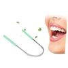 Coated Tongue Scraper for Adults with Ergonomic Handle view 4