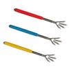 Anneome 3pcs Extendable Stainless Steel Cellulite Massager Back Scratcher Tool Portable Back Massager Rubber Handle Random Color view 2