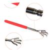Anneome 3pcs Extendable Stainless Steel Cellulite Massager Back Scratcher Tool Portable Back Massager Rubber Handle Random Color view 3