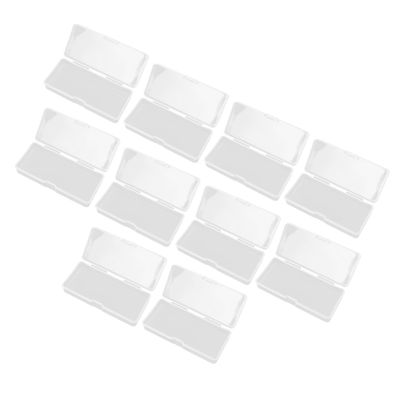 10pcs Disposal Box Durable Plastic Waste Holder for Safe Blade Storage Lightweight and Practical for Daily Use Versatile Organizer for Home Travel