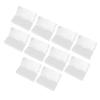 10pcs Disposal Box Durable Plastic Waste Holder for Safe Blade Storage Lightweight and Practical for Daily Use Versatile Organizer for Home Travel view 1