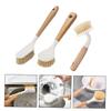 Baluue 3pcs Dish Scrubber Brush Kitchen Cleaning Brush Long Handle Dish-Washing view 4