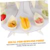 Gogogmee 100pcs Tasting Cones Disposable Food Holders for Ice Cream Desserts and Snacks Rustic Design for Parties Buffets and Catering Events view 3
