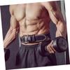 SKISUNO Weight Lifting Belt for Men Women Back Support Waist Support Belt Lumbar Brace for Squat Hard Pull Fitness Workout Black view 3