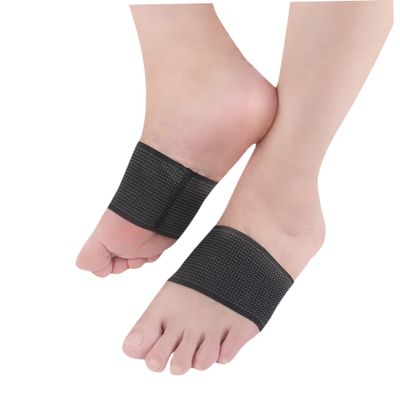 NOLITOY Elastic Bandage Wrap for Foot Arch Support Pain Relief Sleeves Breathable Compression Sleeve for Ankle Open Toe Design XL