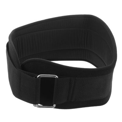 KOMBIUDA Eva Raised Cloth Fitness Belt Portable Back Support Sports Back Brace for Weight Lifting