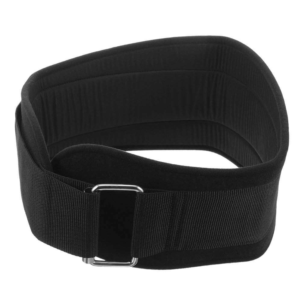 KOMBIUDA Eva Raised Cloth Fitness Belt Portable Back Support Sports Back Brace for Weight Lifting
