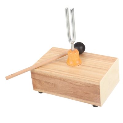 Anneome Meditation Tuning Fork Sound Box Mallet Educational Tuning Fork Set for Relaxation