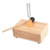 Anneome Meditation Tuning Fork Sound Box Mallet Educational Tuning Fork Set for Relaxation view 1