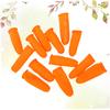 1set Disposable Latex Finger Covers Thick Skid Protective Fingertip Sleeves s for Manicures and Electronics Use view 2