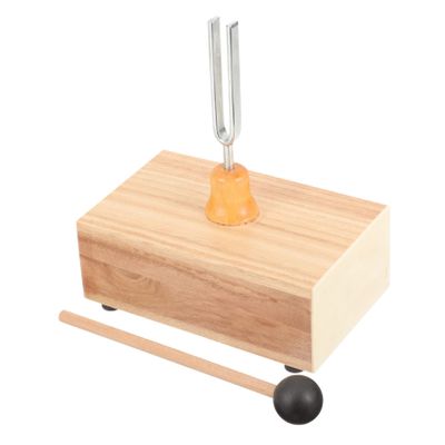 Ipetboom Tuning Fork Set for Experiment Acoustic Experiment Turning Fork Meditation Accessories Mallet Box