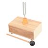 Ipetboom Tuning Fork Set for Experiment Acoustic Experiment Turning Fork Meditation Accessories Mallet Box view 1