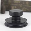 Abaodam 5pcs Tibetan Singing Bowl Suction Handles Black Rubber Bowl Lifter for Sound Lifting Tool view 4