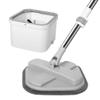 HIONJIN Mop Spray Cleaning Rotating Mop Bucket Square Home No Hand Wash Floor Flat Mop Set view 1