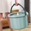 HIONJIN Single Bucket Rotating Mop Set Dry and Wet Dual-Purpose Telescopic Mop view 3