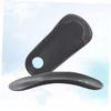 HAPINARY 1pair Latex Arch Support Insoles for Men Women Breathable Non-Slip Flatfoot Inserts Invisible Half Shoe Pads view 2