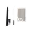 GARVALON 3pcs Hearing Aid Cleaning Kit with Brush Cloth and Rod Multi-function Accessories for Earpiece Maintenance Random Color Cleaning Cloth Included view 1