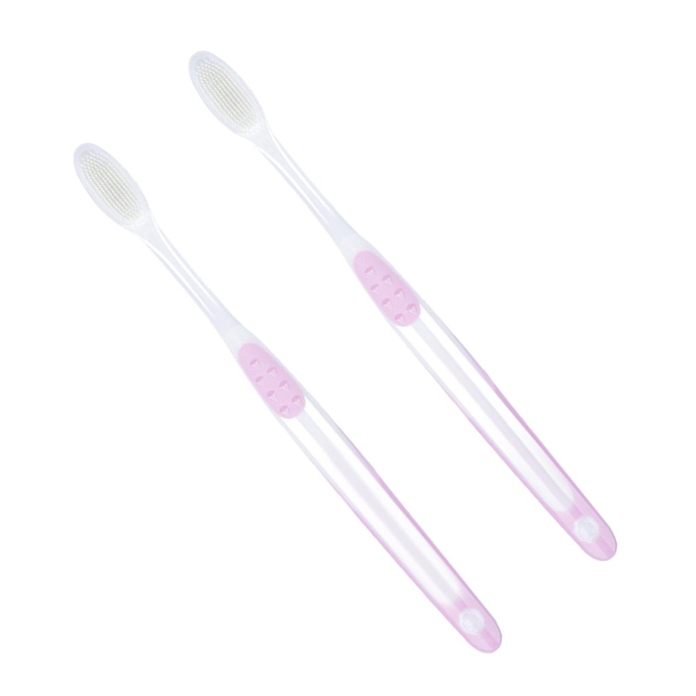 FOMIYES 2pcs Super Soft Maternal Women Toothbrush for Hygiene Gums Toothbrush for Pregnant Women Style