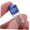 TOVINANNA 20pcs Secure Lid Pill Container Empty Plastic Medicine Bottles for Travel view 4