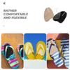 Healvian 3pairs Sandals Women Toe Protectors Thong Sandal Toe Pads Slip Foot Pad Inserts Comfortable Guards Grip for Women view 2