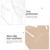 Healvian 3pairs Sandals Women Toe Protectors Thong Sandal Toe Pads Slip Foot Pad Inserts Comfortable Guards Grip for Women view 3