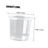 Ipetboom 100pcs Clear Disposable Cups Mini Sampling and Tasting Cups for Juices Appetizers and Shots Small Transparent Drinking Containers for Parties and Events view 2