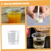 Ipetboom 100pcs Clear Disposable Cups Mini Sampling and Tasting Cups for Juices Appetizers and Shots Small Transparent Drinking Containers for Parties and Events view 3