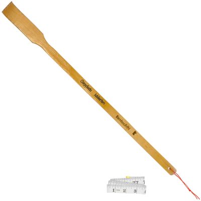 Bamboo Back Scratcher Travel Size & Tape Measure - 2 Total Units