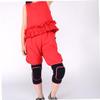 Ipetboom Children's Cotton Sponge Knee Support Brace for Dancing Running and Sports Size S Black/Rosy Soft Padding for Enhanced Comfort for Boys and Girls Active Play view 2