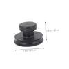HONMEET 2pcs Rubber Bowl Lifter with Strong Suction Handle for Buddha Singing Bowls Portable Ergonomic Design for Yoga and Sound Therapy Essential Accessory view 2
