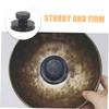 HONMEET 2pcs Rubber Bowl Lifter with Strong Suction Handle for Buddha Singing Bowls Portable Ergonomic Design for Yoga and Sound Therapy Essential Accessory view 3