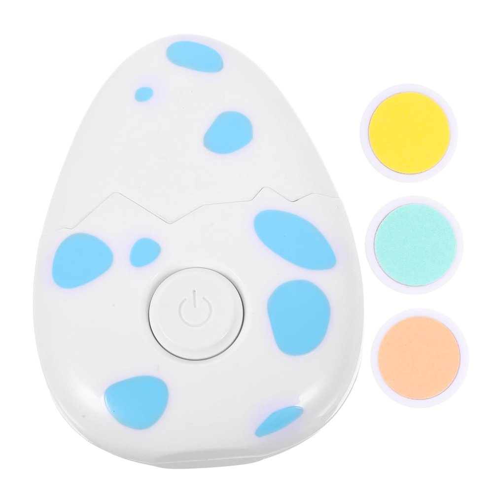 Beatifufu Electric Nail Trimmer Safe Quick Nail Care with Grinding Heads Cute Egg-Shaped Design for Easy Use Delicate Fingernails and Toenails
