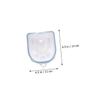 PVC Manicure Soak Bowl Double Layer with Cover, 2pcs view 2