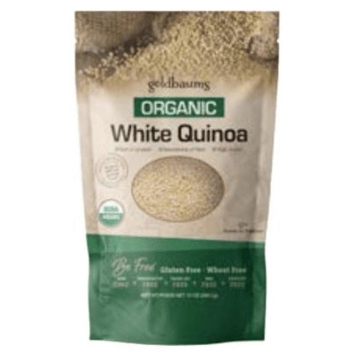 Goldbaum's Organic White Quinoa, Kosher for Passover, Gluten Free, 12 oz, High in Protein and Fiber