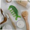 FOMIYES 2pcs Wide Tooth Acupoint Hair Comb for Scalp Massage and Relaxation Ergonomic Resin Design for Easy Grip for Men and Women Hair Care view 2